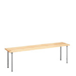 Banqueta con asiento de madera CGGC-39889