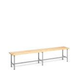 Banqueta con asiento de madera CGGC-39878