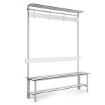 Banqueta para vestuario con asiento fenólico CGGB-39912