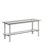 Banqueta para vestuario con asiento fenólico CGGB-39905