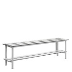 Banqueta para vestuario con asiento fenólico CGGB-39907