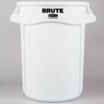 Contenedor plástico BRUTE 120 litros blanco GGCD-16056