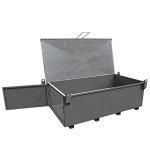 Baúl metálico para exterior BDKG-50693