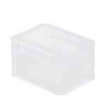 Caja plástica transparente Norma Europa BCCP-47482