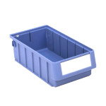 Caja plástica almacenar en estantería serie RK BCBD-44285