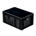 Caja plástica norma Europea para automoción KLT ESD BCCH-45412