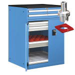 Cajonera de puertas batientes y cajón superior CCHC-22910