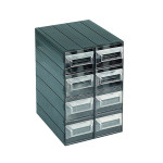 Caja con cajones de plástico Vision BCDC-03730