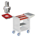 Carro porta herramientas CNC con 24 conos HSK 50 DBHL-25354
