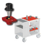 Carro porta herramientas CNC con 48 conos ISO SK40 DBHL-25418