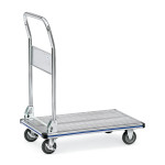 Carro con tirador plegable y plataforma de aluminio DBBJ-14980