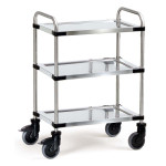Carro de camarera de acero inoxidable DBGD-15634