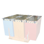 Tapa abatible articulada contenedor BDFH-42931
