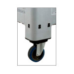 Juego de 4 ruedas diámetro 125 mm para contenedor BDBB-01552
