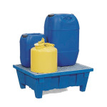 Cubeta de retención de plástico de 81 litros GBCD-49153