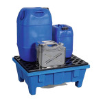 Cubeta de retención de plástico de 81 litros GBCD-49154