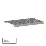 Rejilla de acero galvanizado para cubeta GBBB-43306