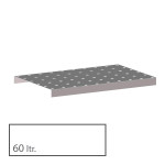 Rejilla de acero galvanizado para cubeta GBBB-43313