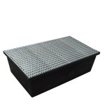 Cubeta de retención de plástico de 240 litros GBDG-49429
