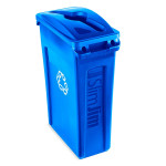 Basurera para reciclaje de 87 lts. azul GGCC-46460