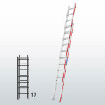 Escalera manual de dos tramos FGCD-15841