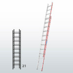 Escalera manual de dos tramos FGCD-15842