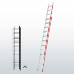 Escalera manual de dos tramos FGCD-15843