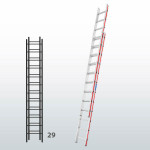 Escalera manual de dos tramos FGCD-15844
