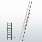 Escalera manual de dos tramos FGCD-15834
