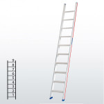 Escalera apoyable manual de un tramo FGCC-45788
