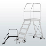 Escalera de plataforma acceso un lado FGGD-50753