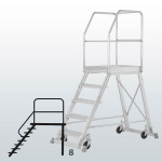 Escalera de plataforma acceso un lado FGGD-50754
