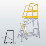 Escalera de picking NAVIGATOR FGGH-09040