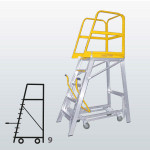 Escalera de picking NAVIGATOR FGGH-09043