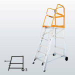 Plataforma móvil de aluminio Tracker FGGG-09027