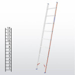 Escalera apoyable manual de un tramo FGCB-12927