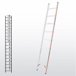 Escalera apoyable manual de un tramo FGCB-45781