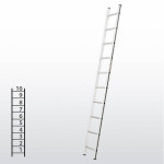 Escalera apoyable manual de un tramo FGCB-15824