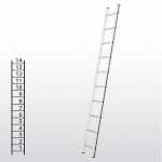 Escalera apoyable manual de un tramo FGCB-15826