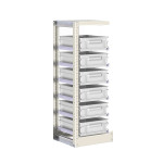 Estantería porta cajas con guías BBDB-42335