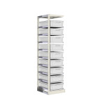 Estantería porta cajas con guías BBDB-42399