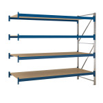Estantería de media carga con tablero de madera BBFM-47673