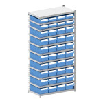 Estantería con cajas Regalbox RK BBDF-44342