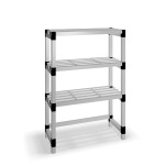 Estantería de plástico modular con 3 estantes BBBC-30036
