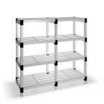 Estantería de plástico modular con 4 estantes BBBC-30020