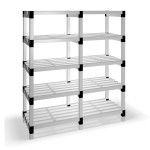 Estantería de plástico modular con 5 estantes BBBC-30032