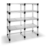 Estantería de plástico modular con 4 estantes BBBC-30049
