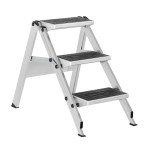 Pedestal plegable con peldaños antideslizantes FGBF-11824