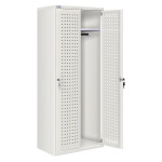 Ropero metálico con 2 puertas perforadas CGCH-20713