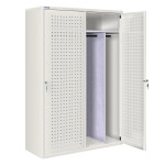 Ropero metálico con 2 puertas perforadas CGCH-20698